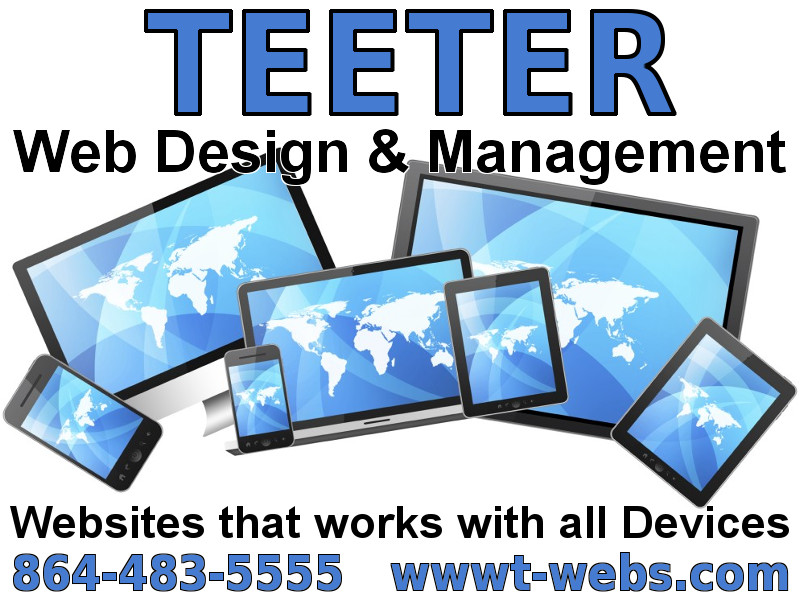 Teeter Website Design
